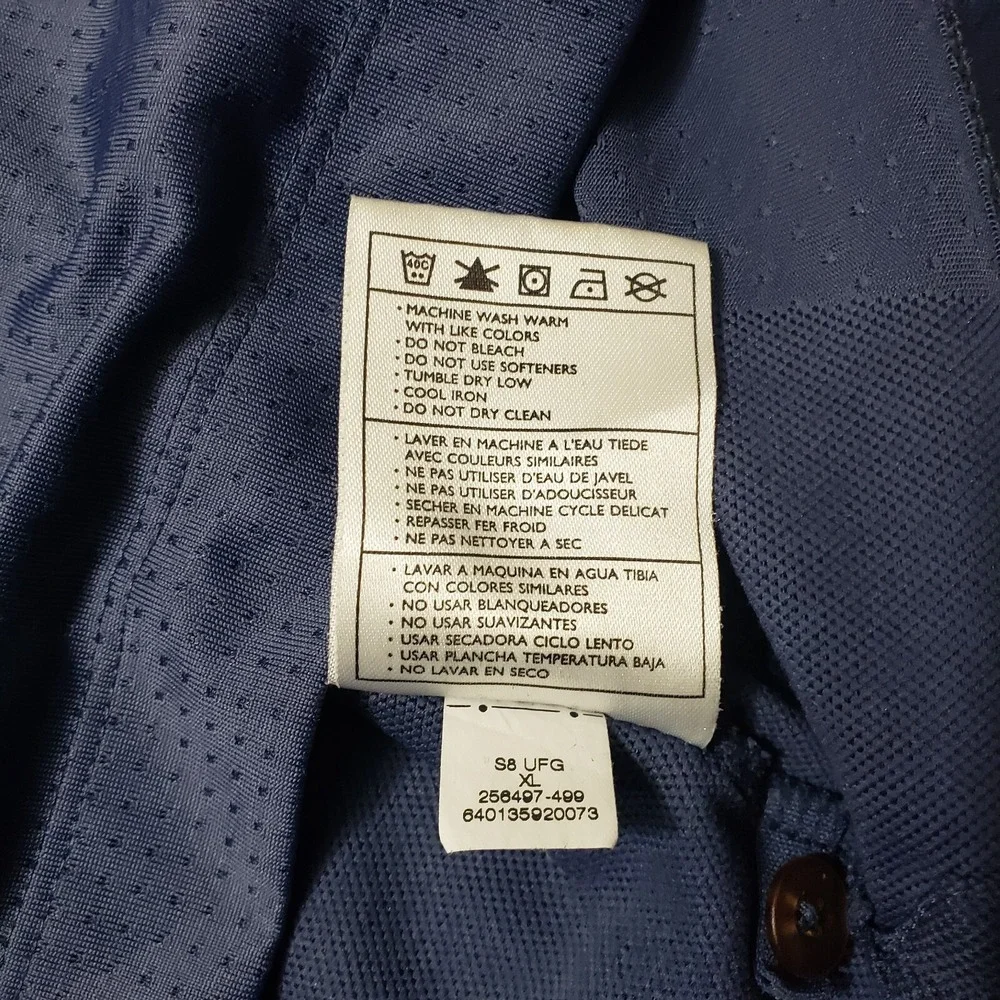 Nike Golf Polo Shirt Mens XL Blue Short Sleeve Casual‎